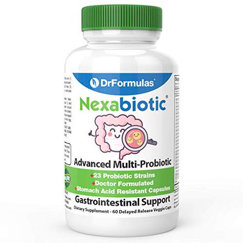 DrFormulas' Best Probiotics for Women & Men | Nexabiotic Mul