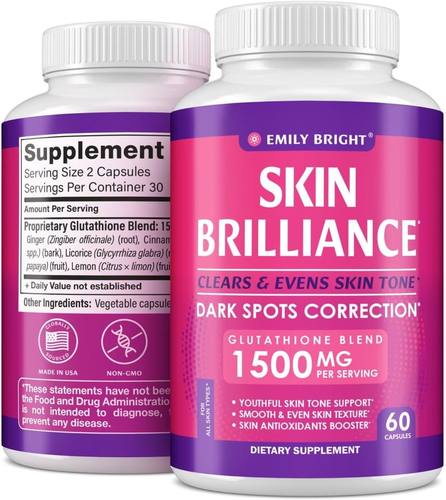 美国代购Glutathione Capsules - 1,500mcg Glutathione Suppleme