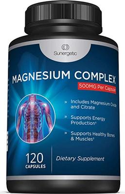 Premium Magnesium Citrate Capsules – Powerful 500mg Magnesi