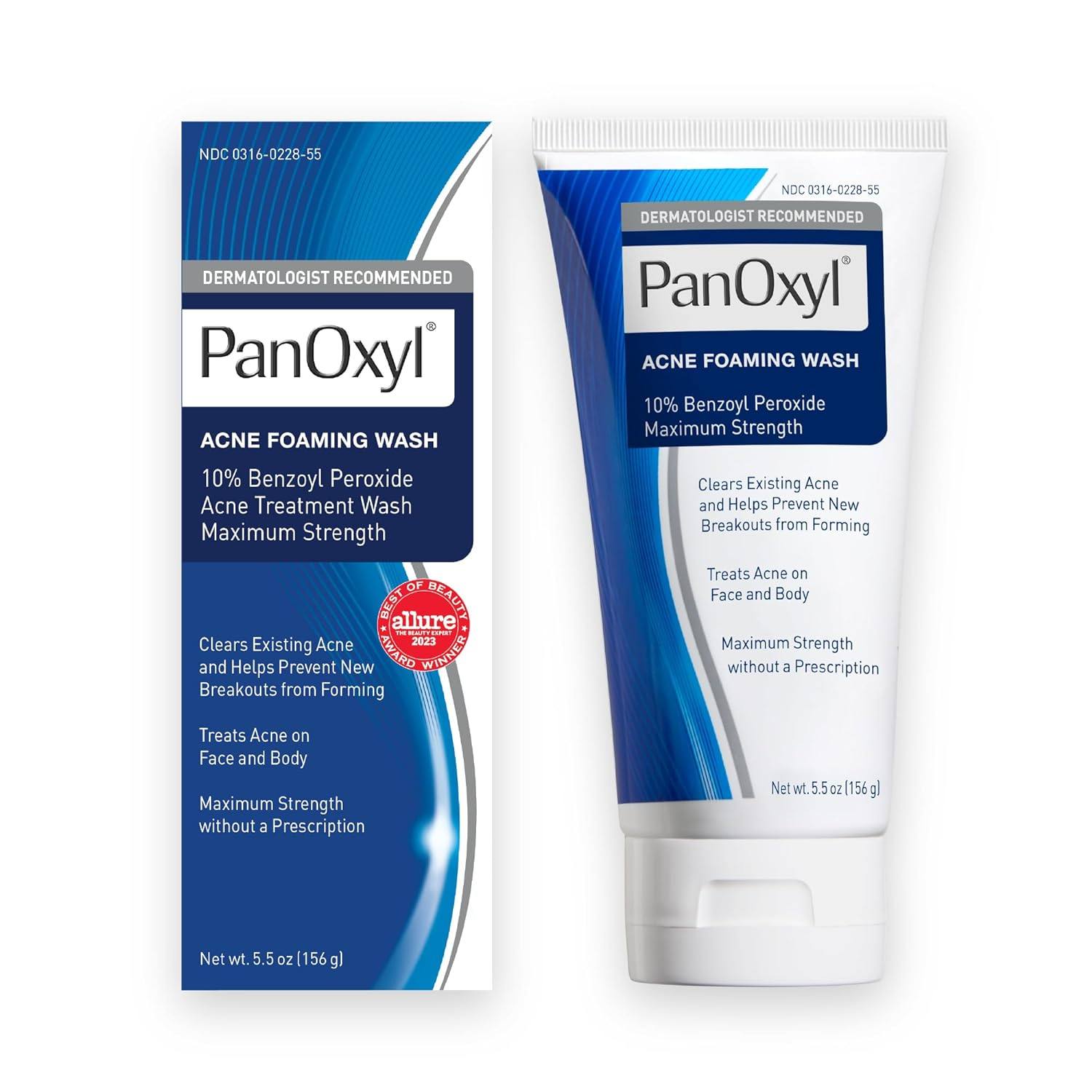 美国代购PanOxyl Acne Foaming Wash Benzoyl Peroxide