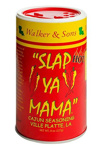 Slap Ya Mama Louisiana Style Cajun Seasoning, Hot Blend, MSG
