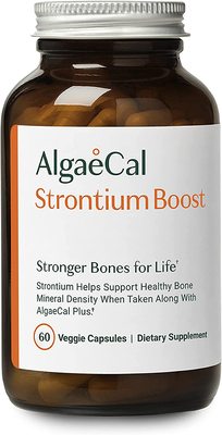 美国代购AlgaeCal - Strontium Boost, Natural Trace Mineral Su