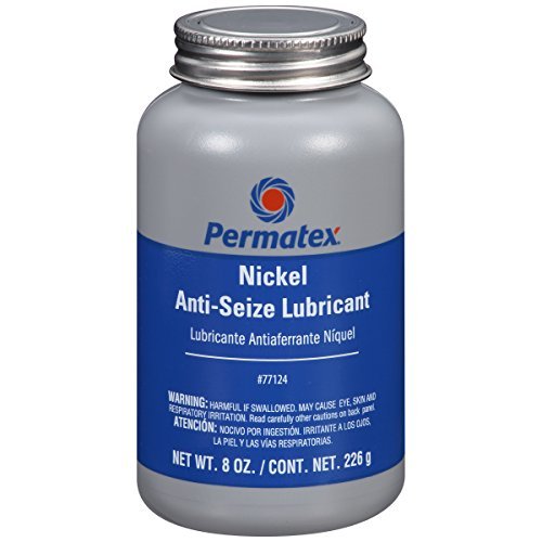 Permatex 77124 Nickel Anti-Seize Lubricant, 8 oz.  Protects