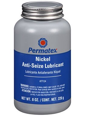 Permatex 77124 Nickel Anti-Seize Lubricant, 8 oz.  Protects