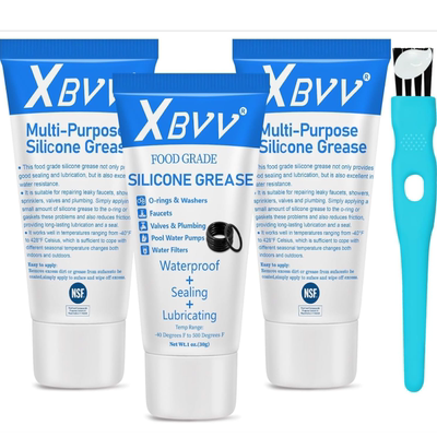 美国代购Food Grade Silicone Lubricating Plumber Grease for W