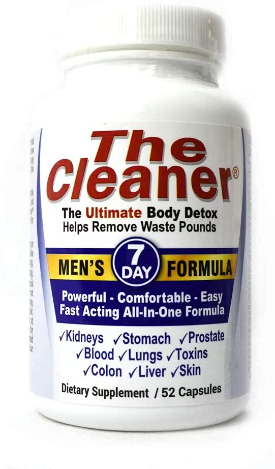 The Cleaner 7Day Men's Formula Ultimate Body Detox (52 Capsu