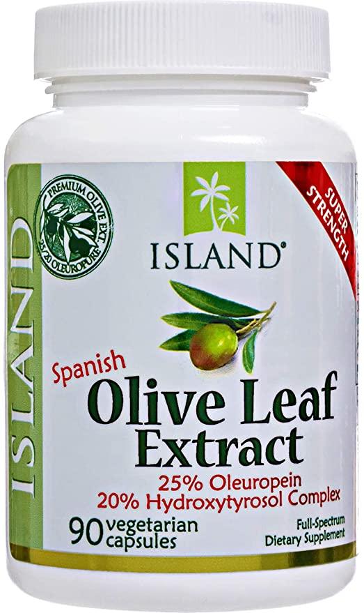 美国代购Real European Olive Leaf Extract Capsules - 25% Oleu