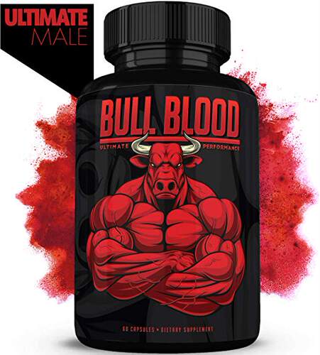 Bull Blood Male Enhancing Pills (1 Month Supply) - Enlargeme