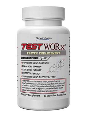 美国代购Superior Labs TEST WORx Natural Testosterone Booster
