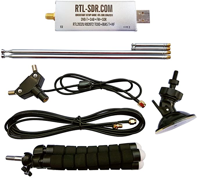 RTL-SDR Blog V3 R820T2 RTL2832U 1PPM TCXO HF Bias Tee SMA So