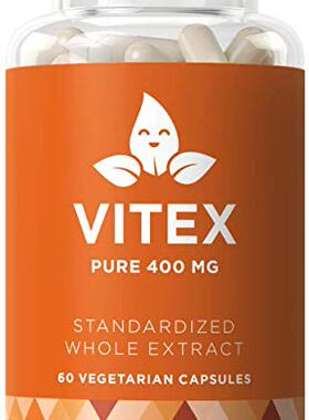 VITEX Pure 400 MG Chasteberry – Natural PMS Support, Balanc