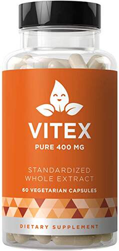 VITEX Pure 400 MG Chasteberry – Natural PMS Support, Balanc