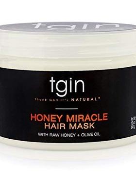 tgin Honey Miracle Hair Mask Deep Conditioner With Raw Honey