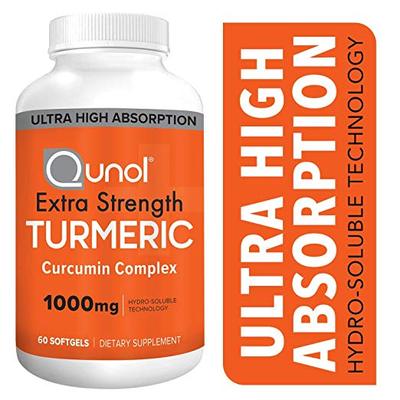 Turmeric Curcumin Softgels, Qunol with Ultra High Absorptio