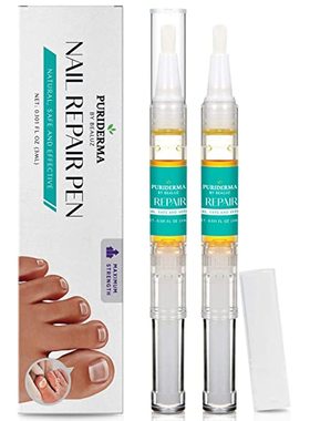 Puriderma Fingernail and Toenail Repair Pen 2pcs- Nail Solut