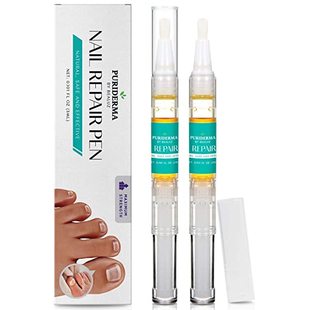 Toenail Repair Pen Puriderma Nail and 2pcs Solut Fingernail