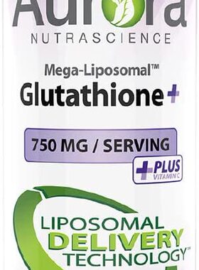美国代购Aurora Nutrascience, Mega-Liposomal Glutathione+ Vit