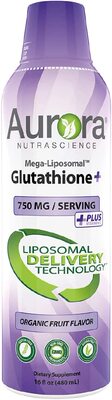 美国代购Aurora Nutrascience, Mega-Liposomal Glutathione+ Vit