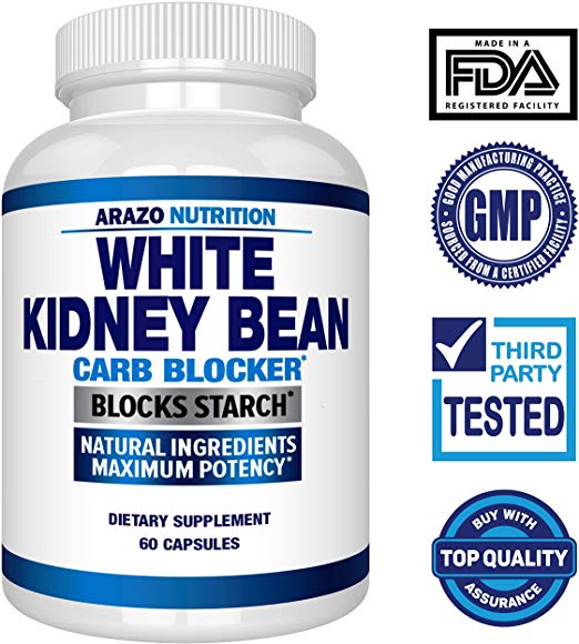 White Kidney Bean Extract - 100% Pure Carb Blocker and Fat A