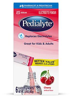 Pedialyte Electrolyte Powder, Cherry, Electrolyte Hydration