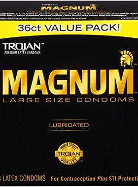 美国代购MAGNUM Large Size Condoms 36ct  product Larger