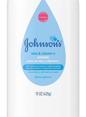 美国代购Johnson's Baby Powder, Naturally Derived Cornstarch