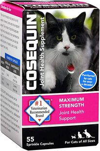 Nutramax Cosequin Sprinkle Capsules for Cats，55 Count