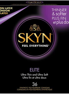 美国代购SKYN Elite – 36 Count – Ultra-Thin, Lubricated Lat