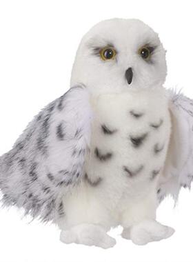 Douglas Wizard Snowy Owl Plush Stuffed Animal  Wizard the Sn