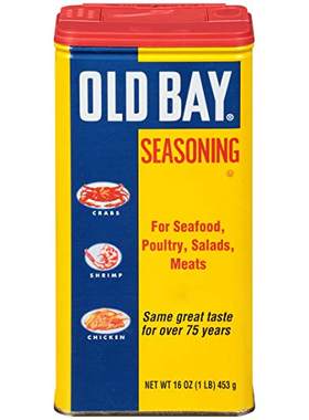 OLD BAY One Pound Can Seafood Seasoning, 16 oz