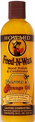 Howard Products FW0016 Wood Polish & Conditioner, 16 oz