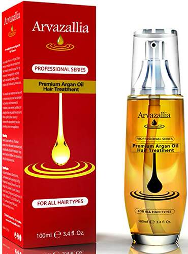 Argan Oil for Hair Treatment By Arvazallia Leave in Treatmen