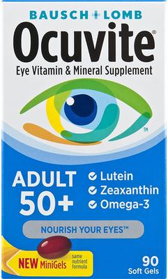 Bausch + Lomb Ocuvite Adult 50+ Vitamin & Mineral Supplement