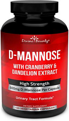 美国代购D-Mannose Capsules - 600mg D Mannose Powder per Cap