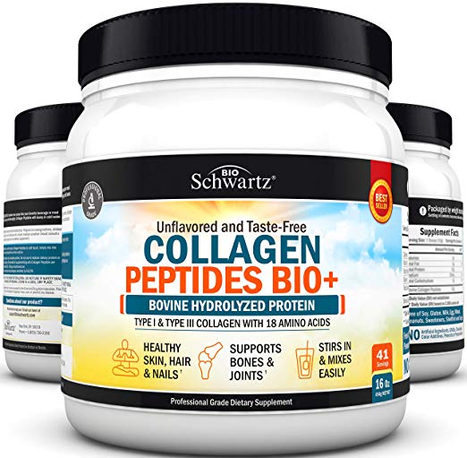 Collagen Peptides Protein Powder - Grass Fed, Pasture Raised