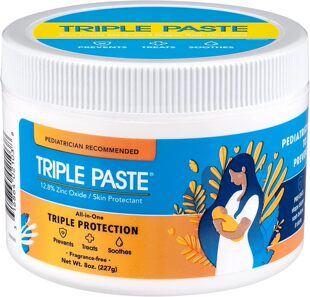 美国代购Triple Paste Diaper Rash Cream for Baby - 8 Oz Tub -