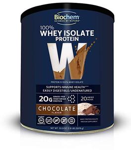 美国代购Biochem 100% Whey Isolate Protein - Chocolate Flavor