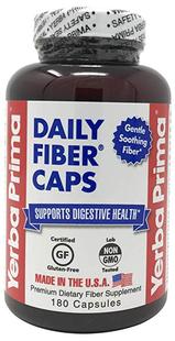 Fiber Formula Pack Prima About Daily Capsules Yerba 180