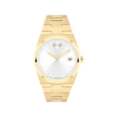 海外代购Movado/摩凡陀女士手表欧美腕表日历显示矿物玻璃不锈钢