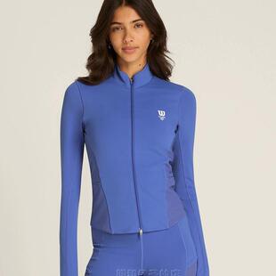 代购wilson Court 1 威尔胜女子全拉链网球服 透气轻量运动夹克