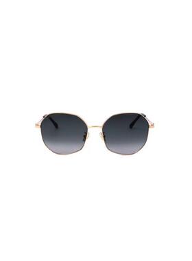 代购Jimmy Choo女士太阳镜遮光防紫外线渐变镜片轻盈椭圆形金属