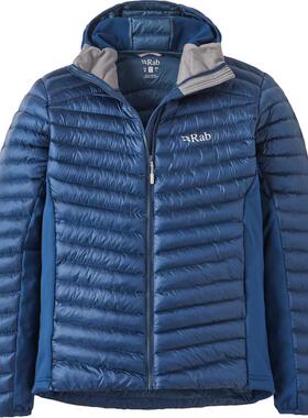 代购rab男士羽绒服保暖防风轻量保暖外套连帽长袖户外夹克