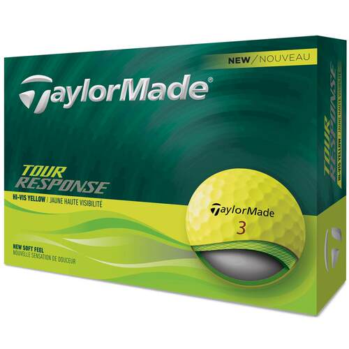 代购Taylormade高尔夫球柔软触感清晰对齐高速性能增强可见性