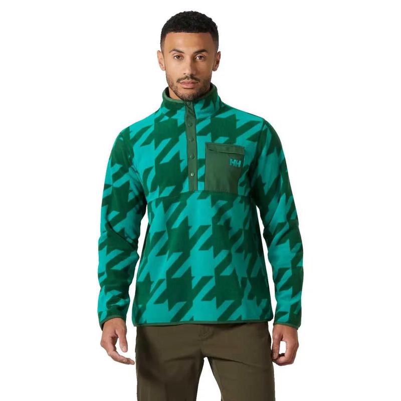 代购Helly Hansen海丽汉森男士抓绒衣保暖防风透气户外上衣立领