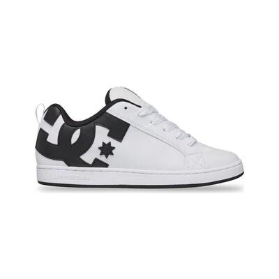 代购DC SHOES女士运动板鞋轻便舒适耐磨耐穿防滑底透气性好白色