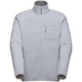 代购 运动夹克保暖防风透气易穿脱灰色拉链领口 Mammut男士