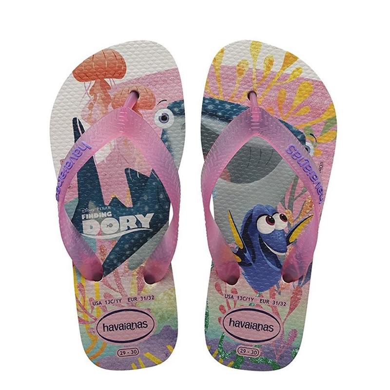 海外代购Havaianas/哈瓦那女童运动拖鞋防滑舒适平底夹脚沙滩图片