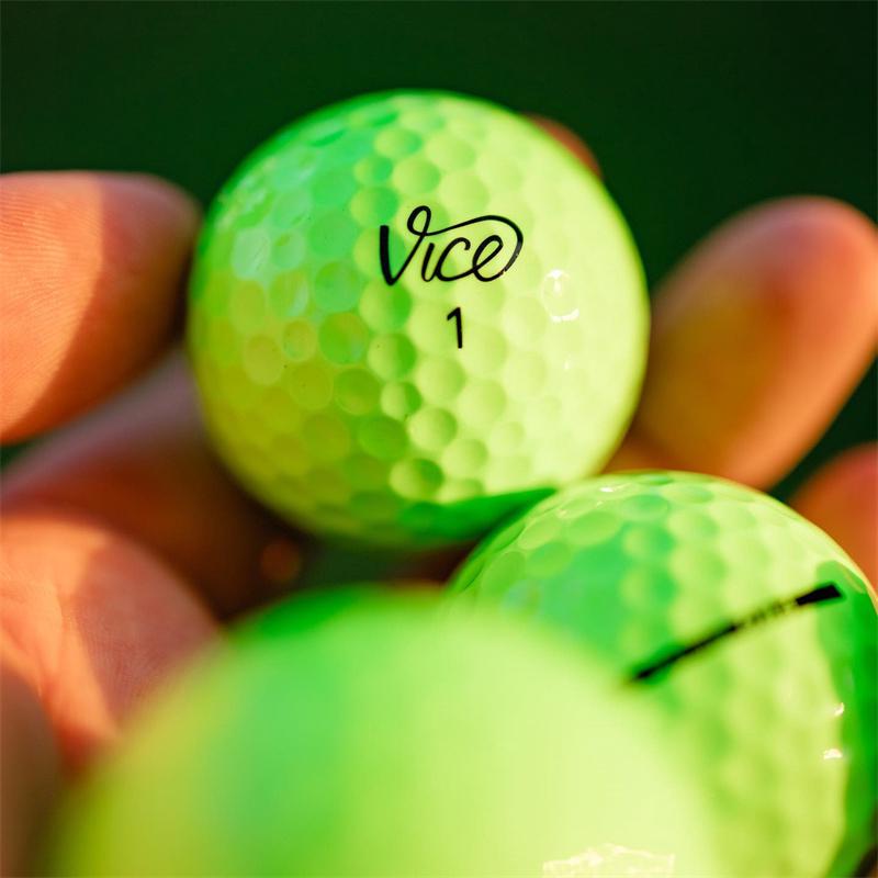 美国正品代购Vice Golf高尔夫球 PRO Plus绿色超软高级球12个/盒