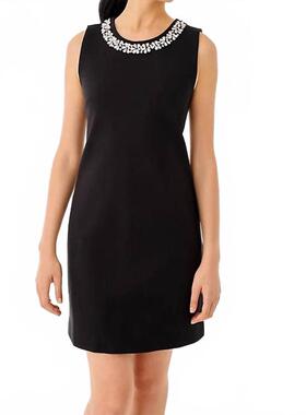 代购Lilly Pulitzer女士连衣裙显瘦显高无袖修身宴会夏季短裙