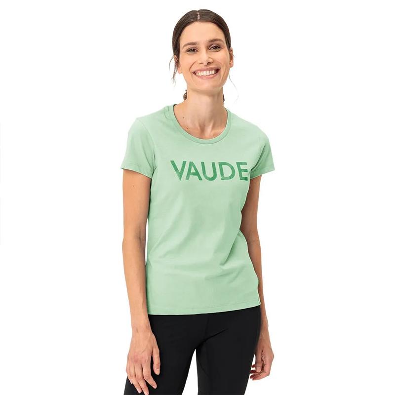VAUDE/巍德标题  女士速干T恤短袖圆领有机棉环保舒适宽松显瘦百